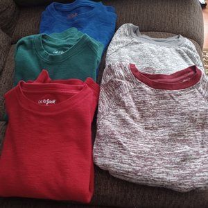 5 cat and Jack Jack sleeve shirts boys